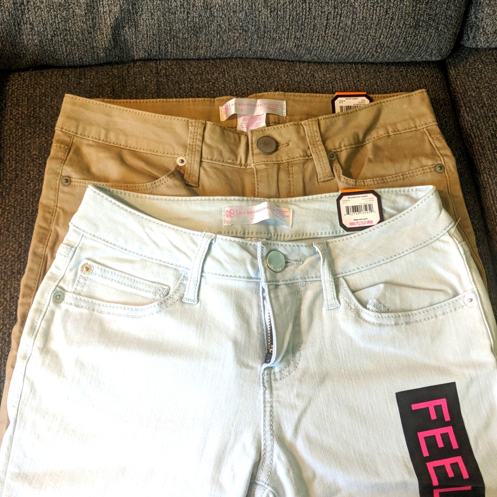 2 for 1: No Boundaries Skinny Jeans